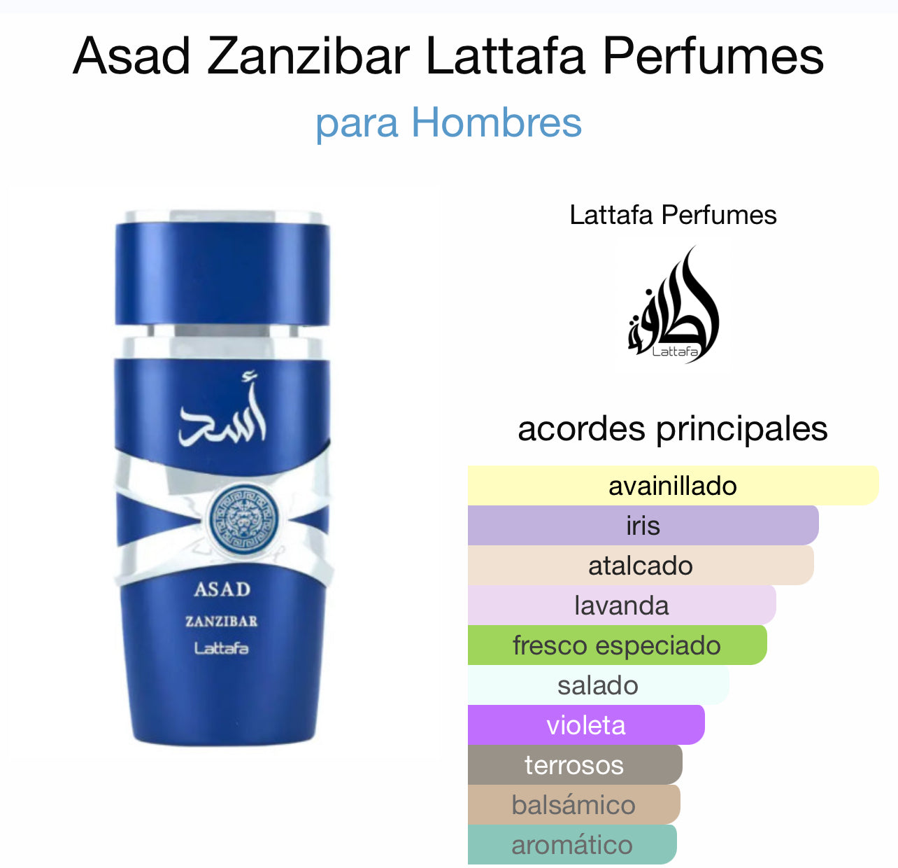 Perfume Asad Zanzíbar