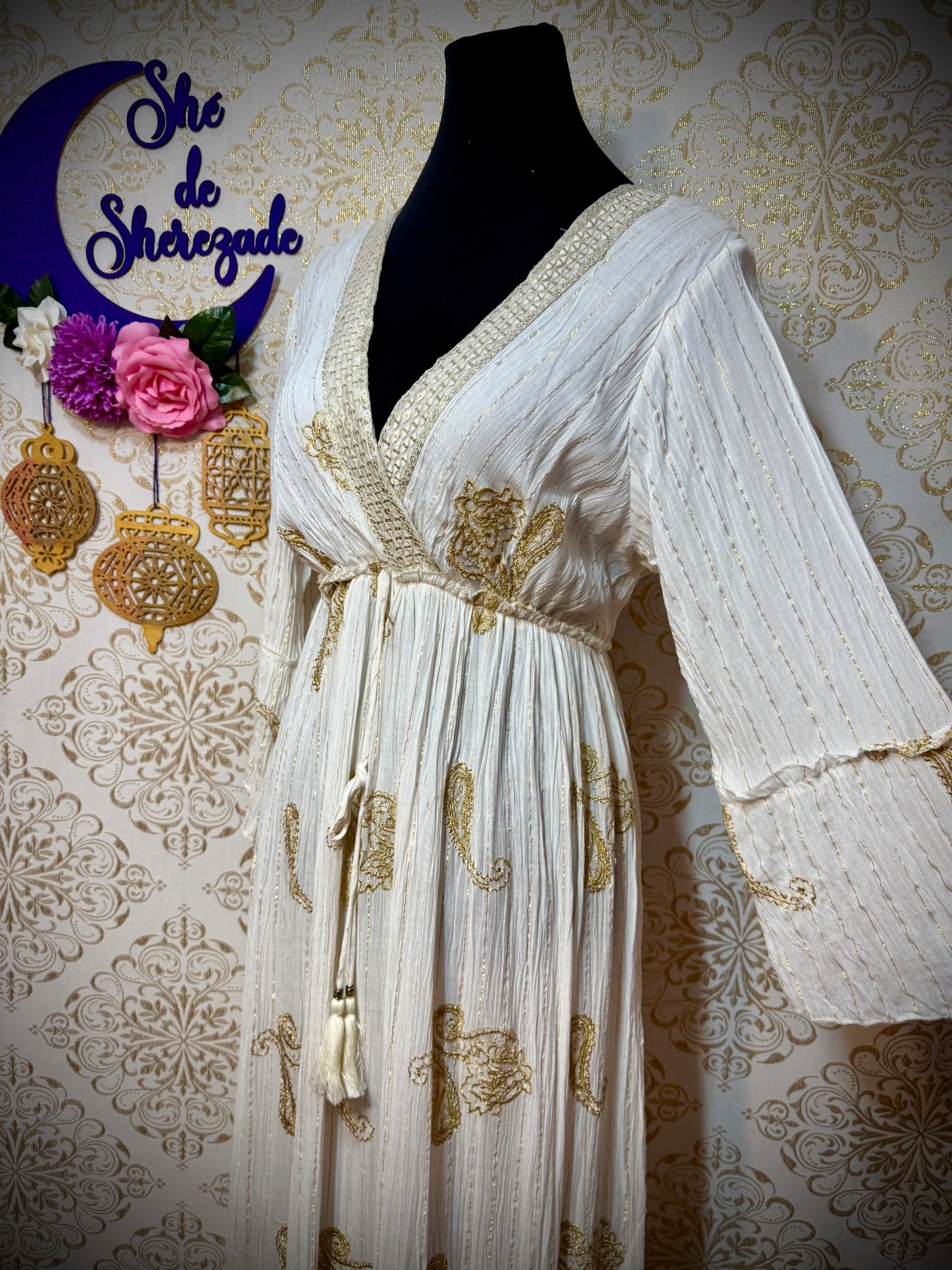 *Vestido flor
