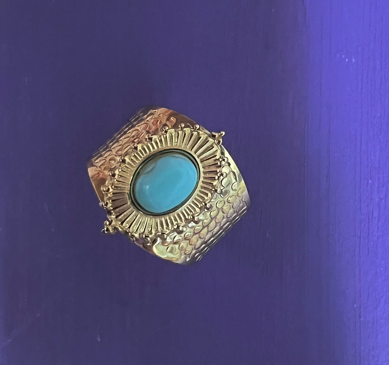 Anillo turquesa