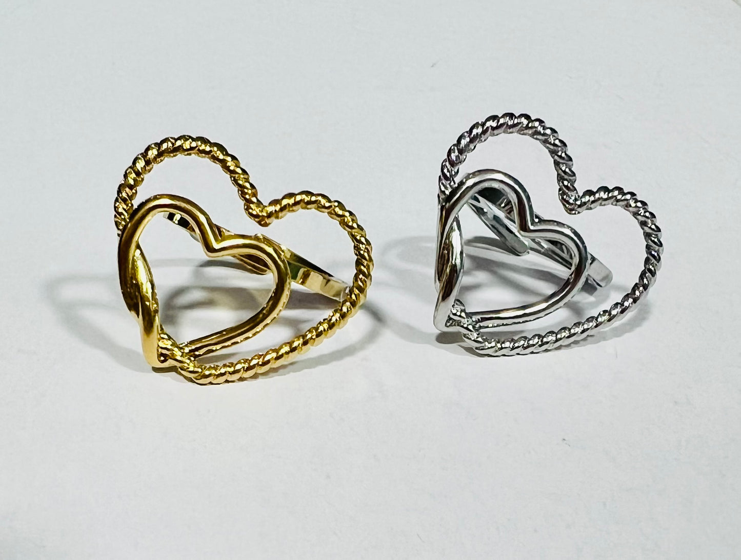 Anillo corazones