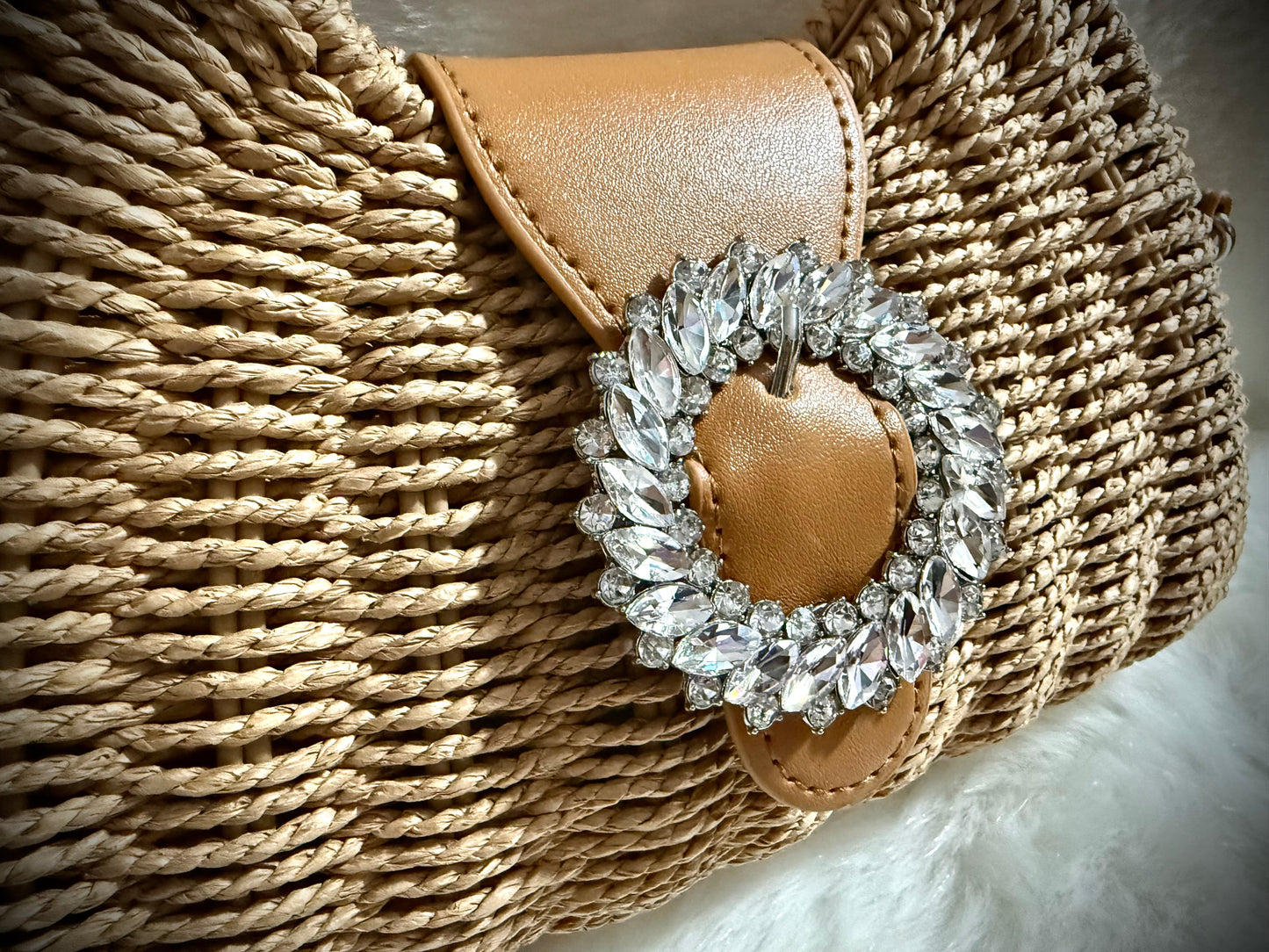 *Bolso rafia