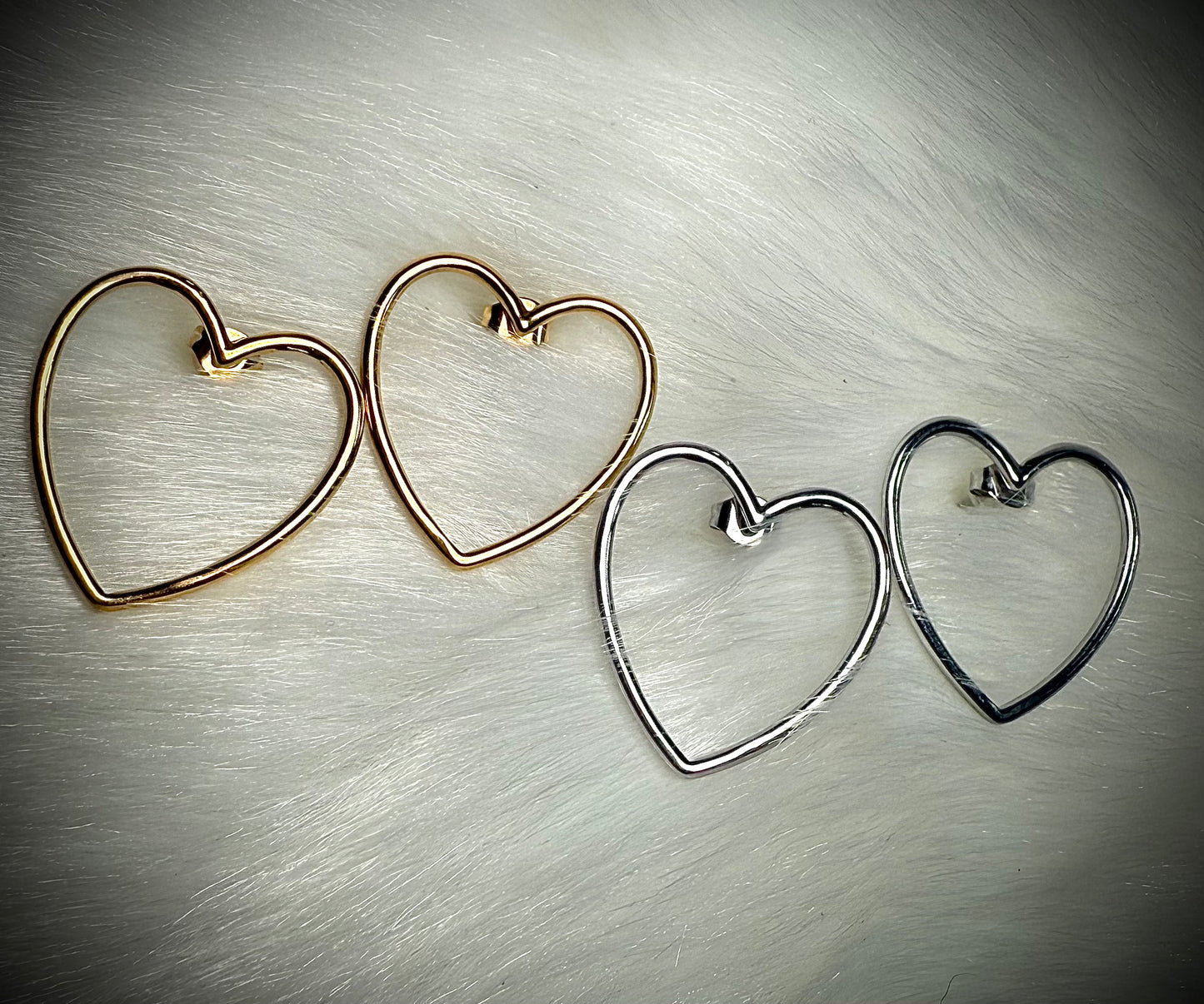 Pendientes corazón