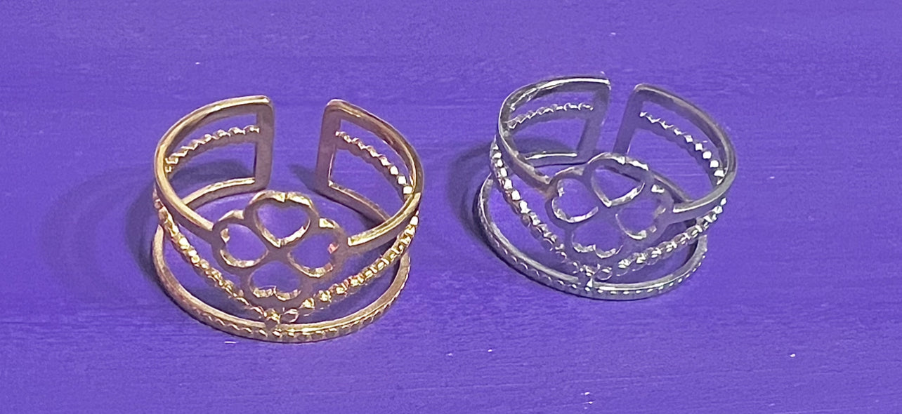 Anillo trébol