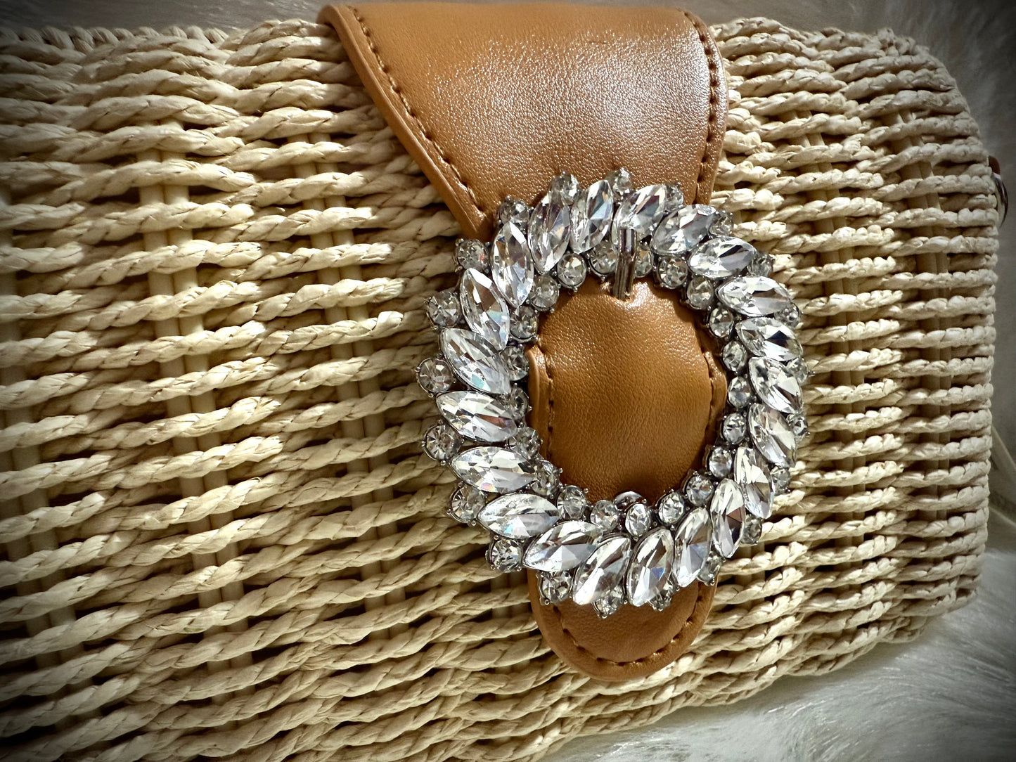 Bolso de rafia