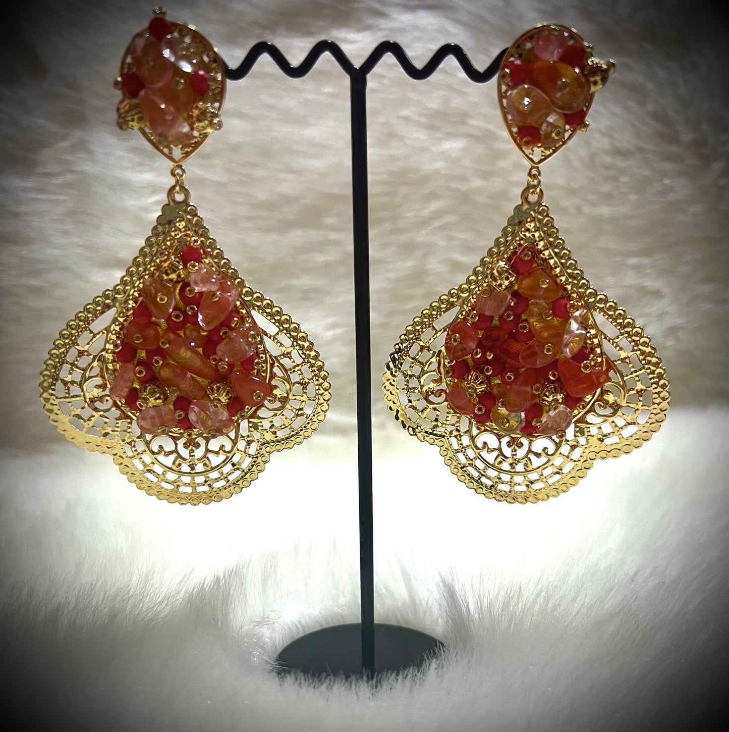 Pendientes flamenca