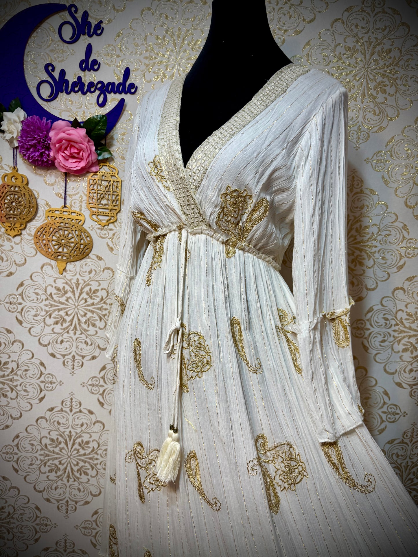 *Vestido flor