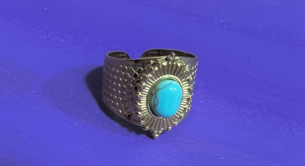 Anillo turquesa