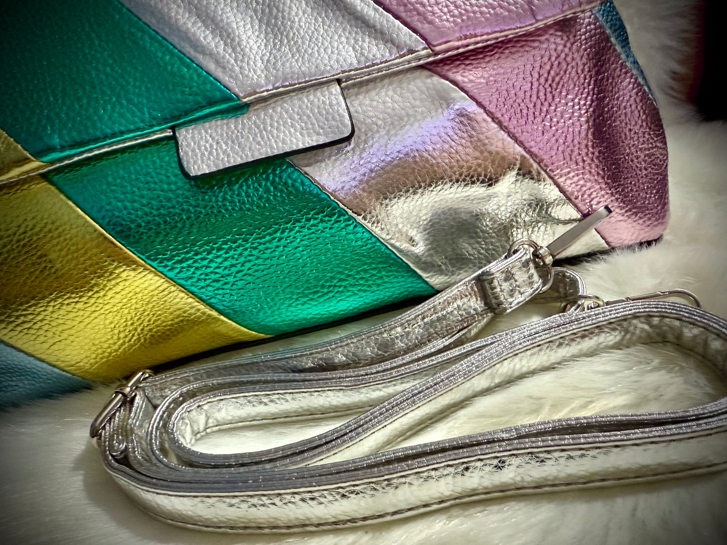 Bolso multicolor