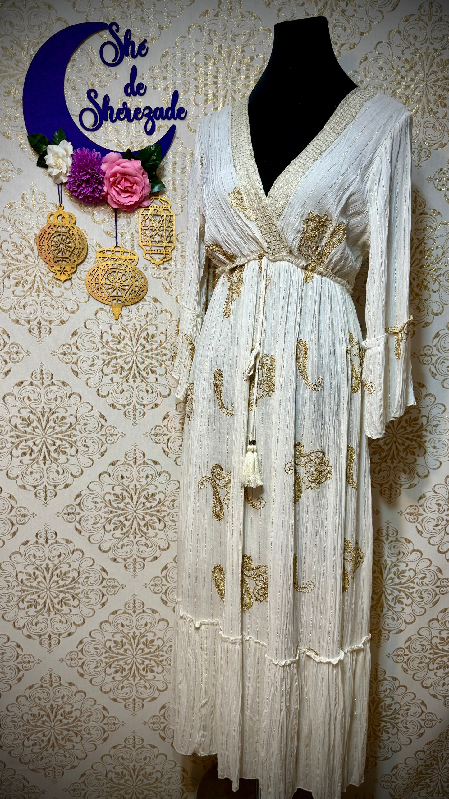 *Vestido flor
