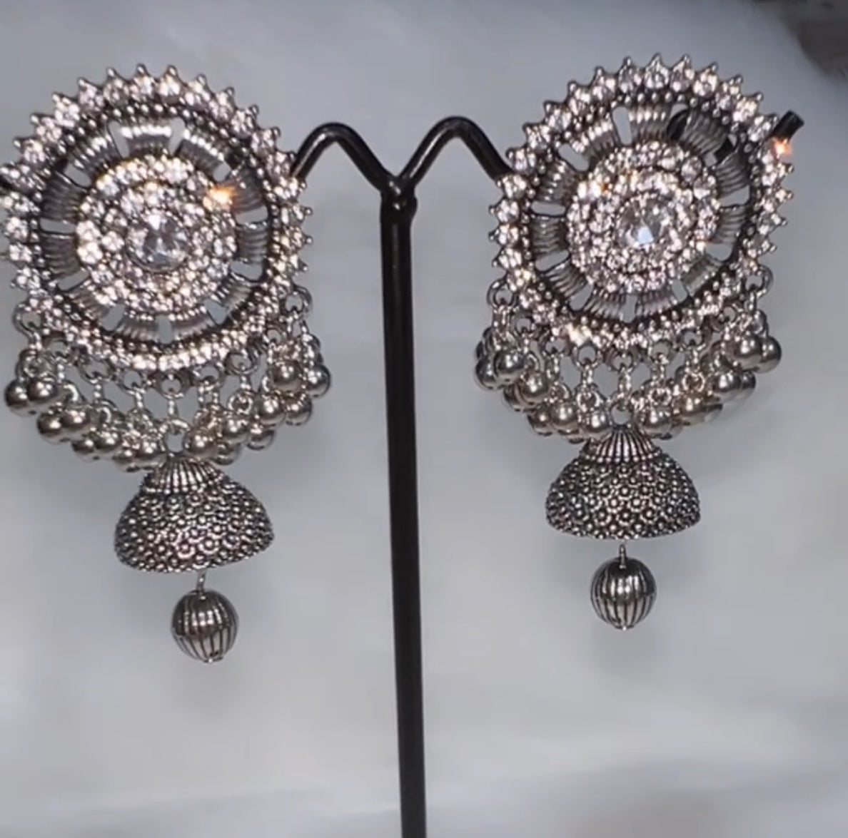 Pendientes joya India