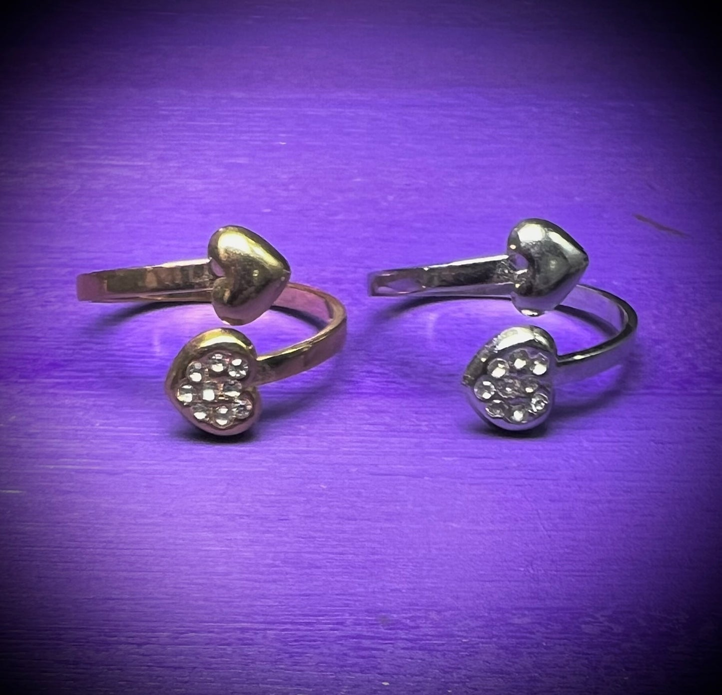 Anillo corazones