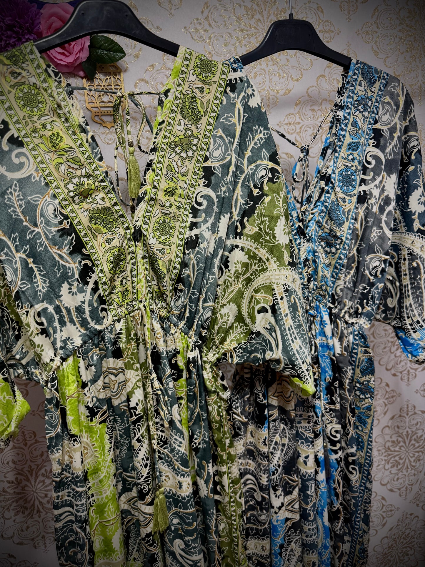 *Vestido seda