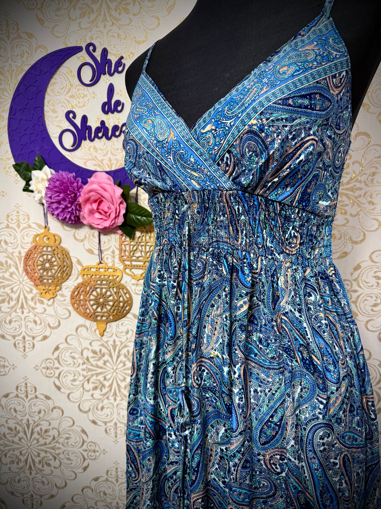 *Vestido seda