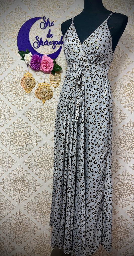 *Vestido leopardo