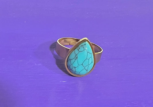 Anillo turquesa