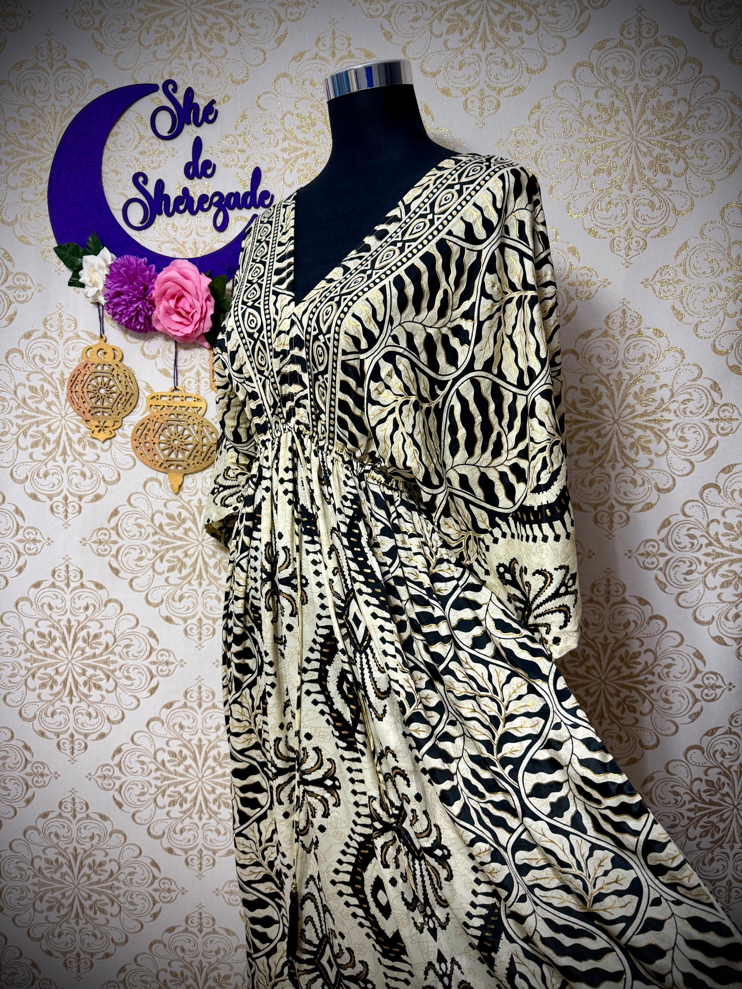 *Vestido seda