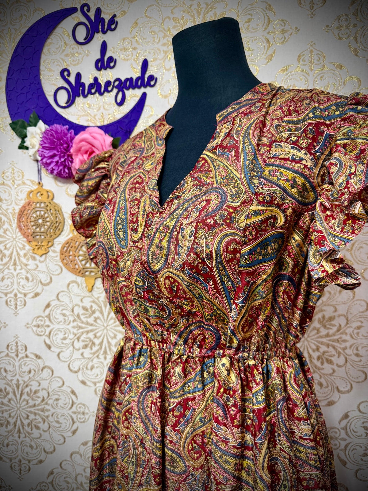 *Vestido Paisley