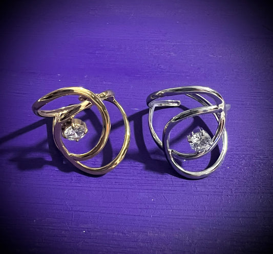 Anillo entrelazado