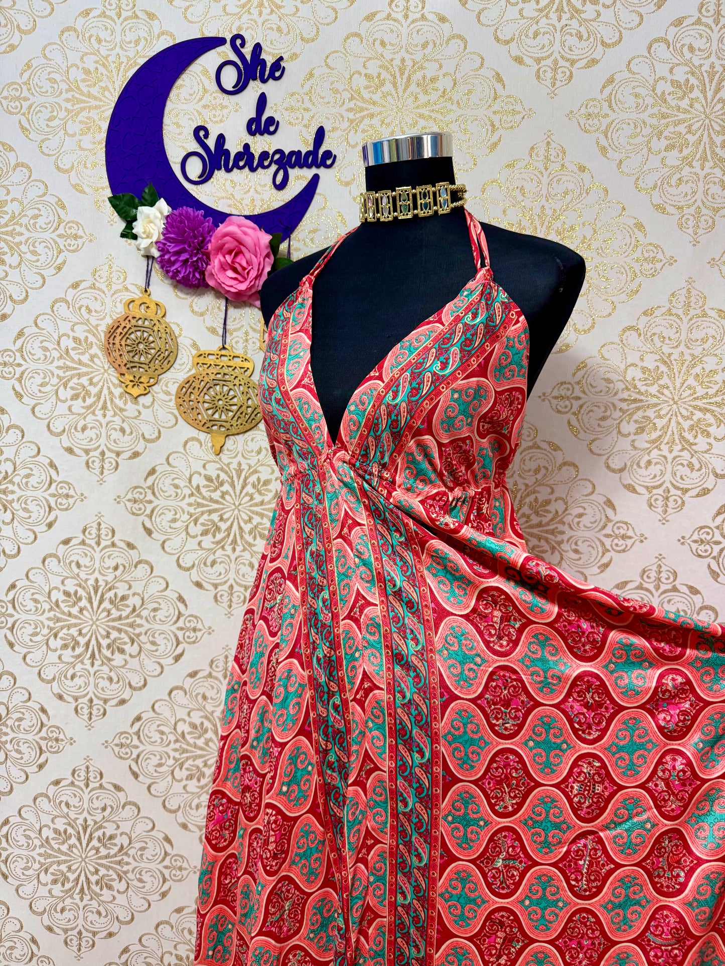 *Vestido ondas