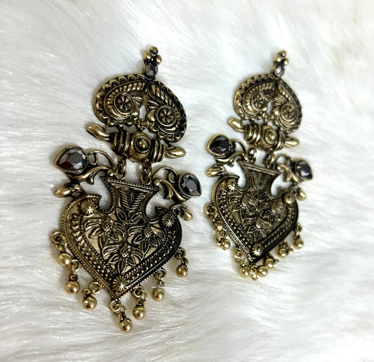 Pendientes joya indio