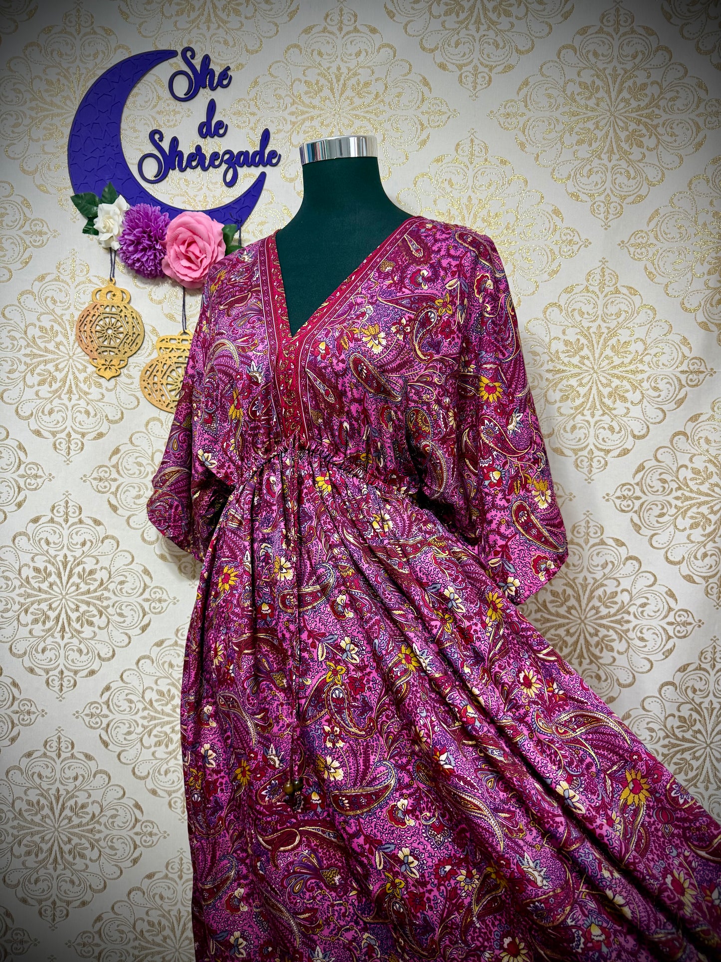 *Vestido seda