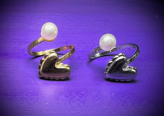 Anillo perla