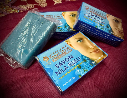 Jabón Nila azul
