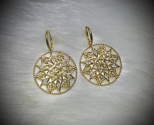 Pendientes mandala