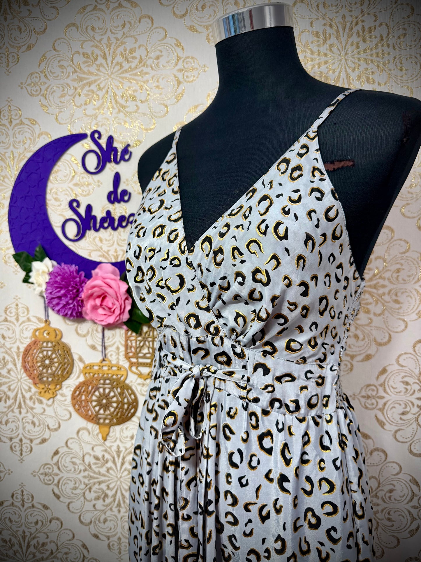 *Vestido leopardo