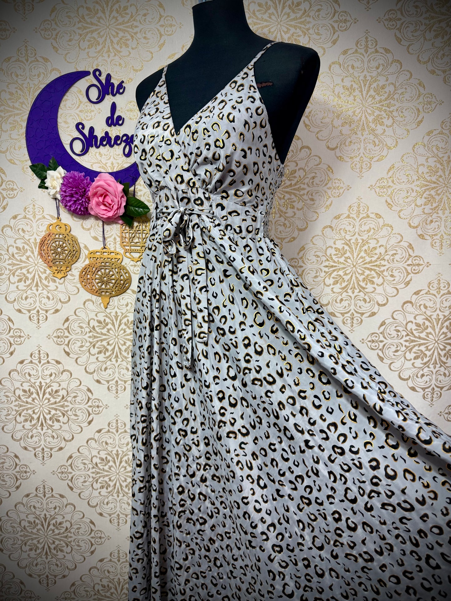 *Vestido leopardo