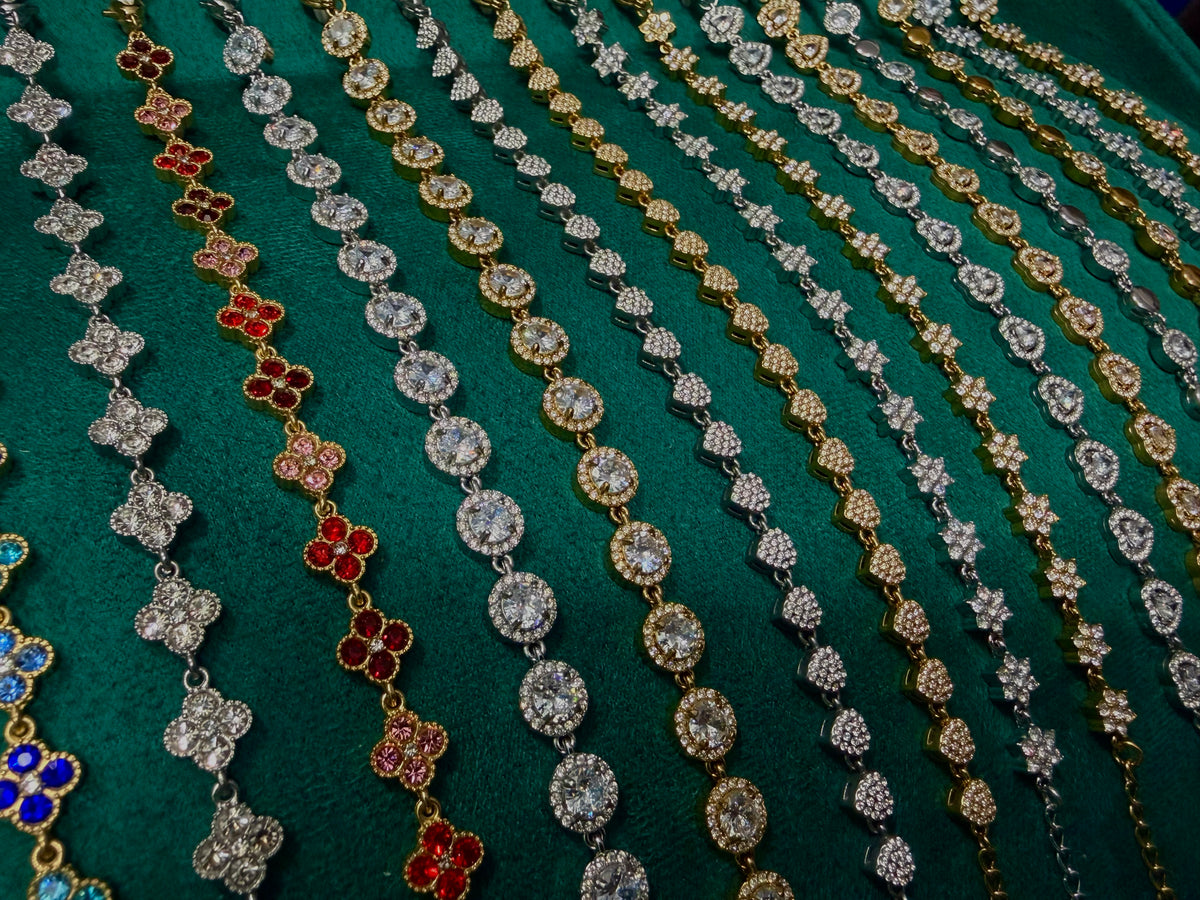 *Pulseras circonitas