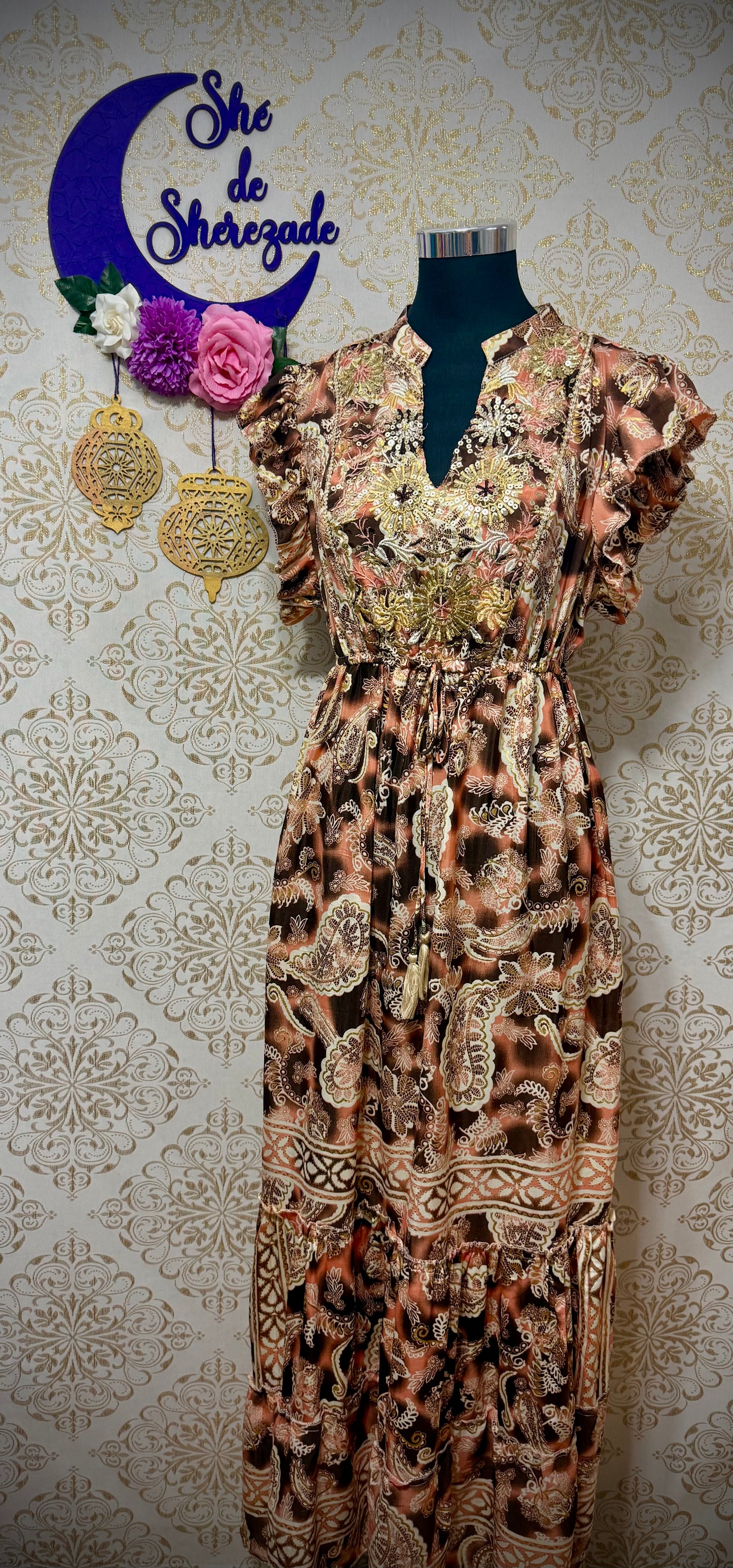 *Vestido Paisley