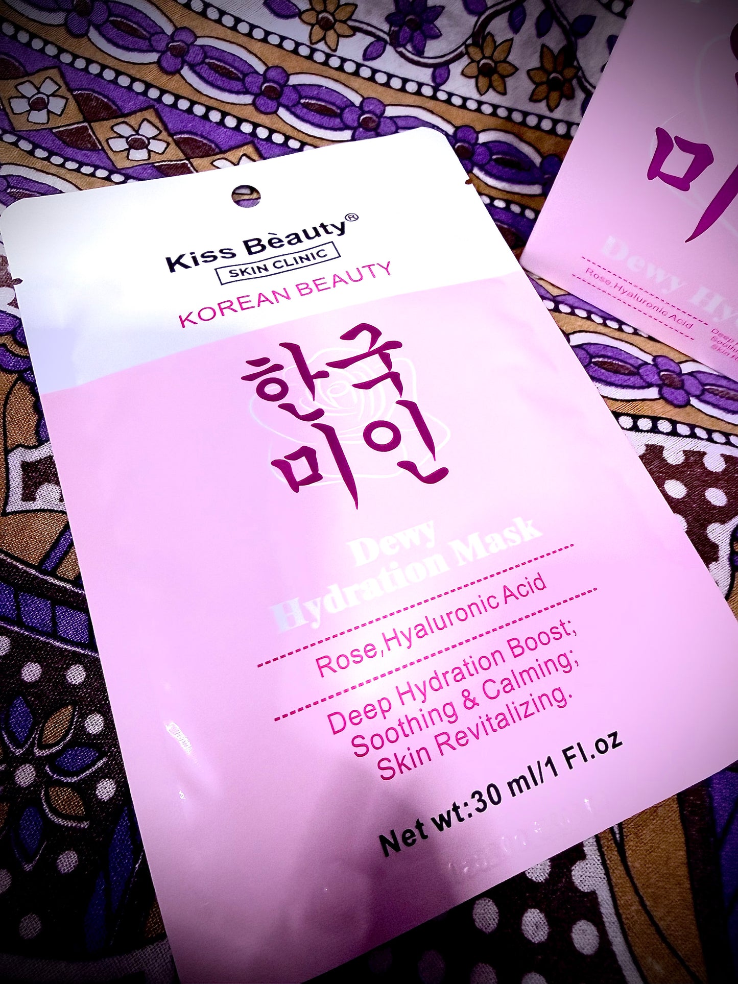 *Mascarilla facial