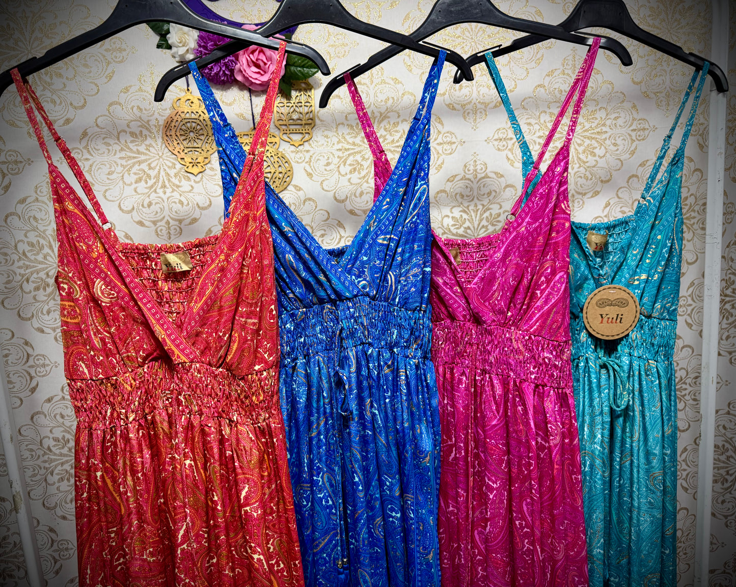 *Vestido seda
