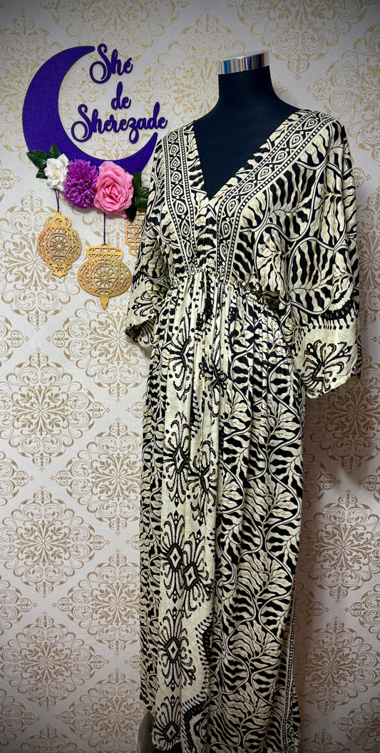 *Vestido seda