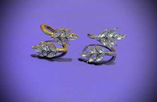 Anillo hojas