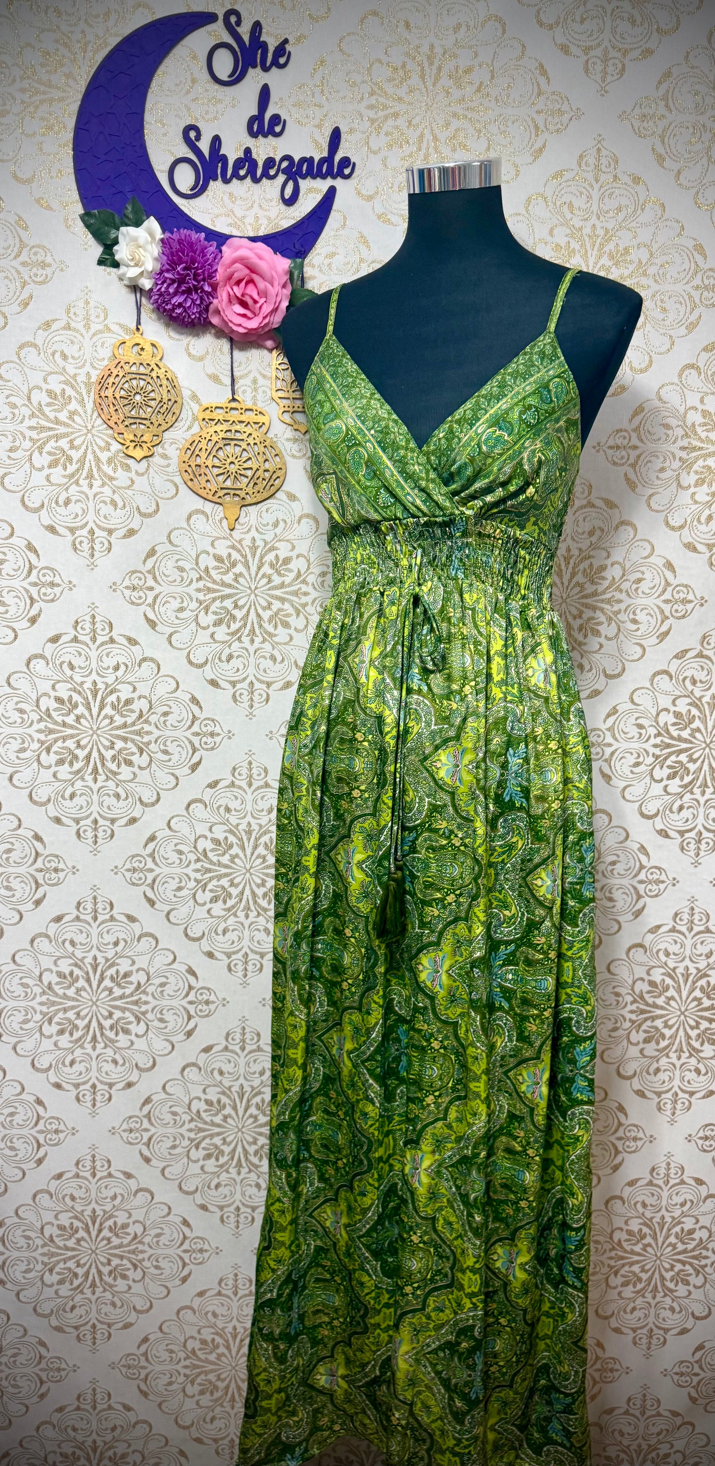 *Vestido cruzado