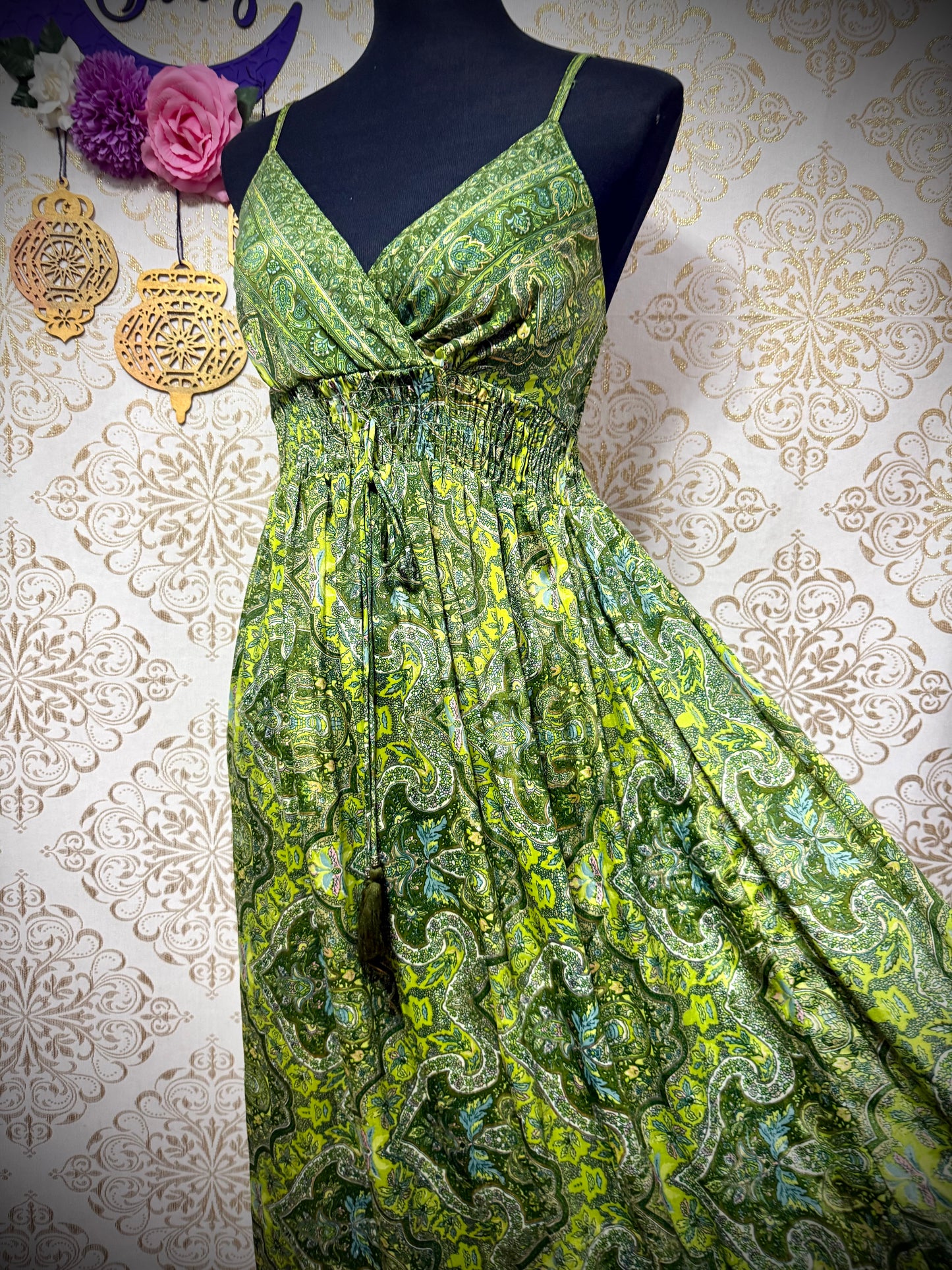 *Vestido cruzado