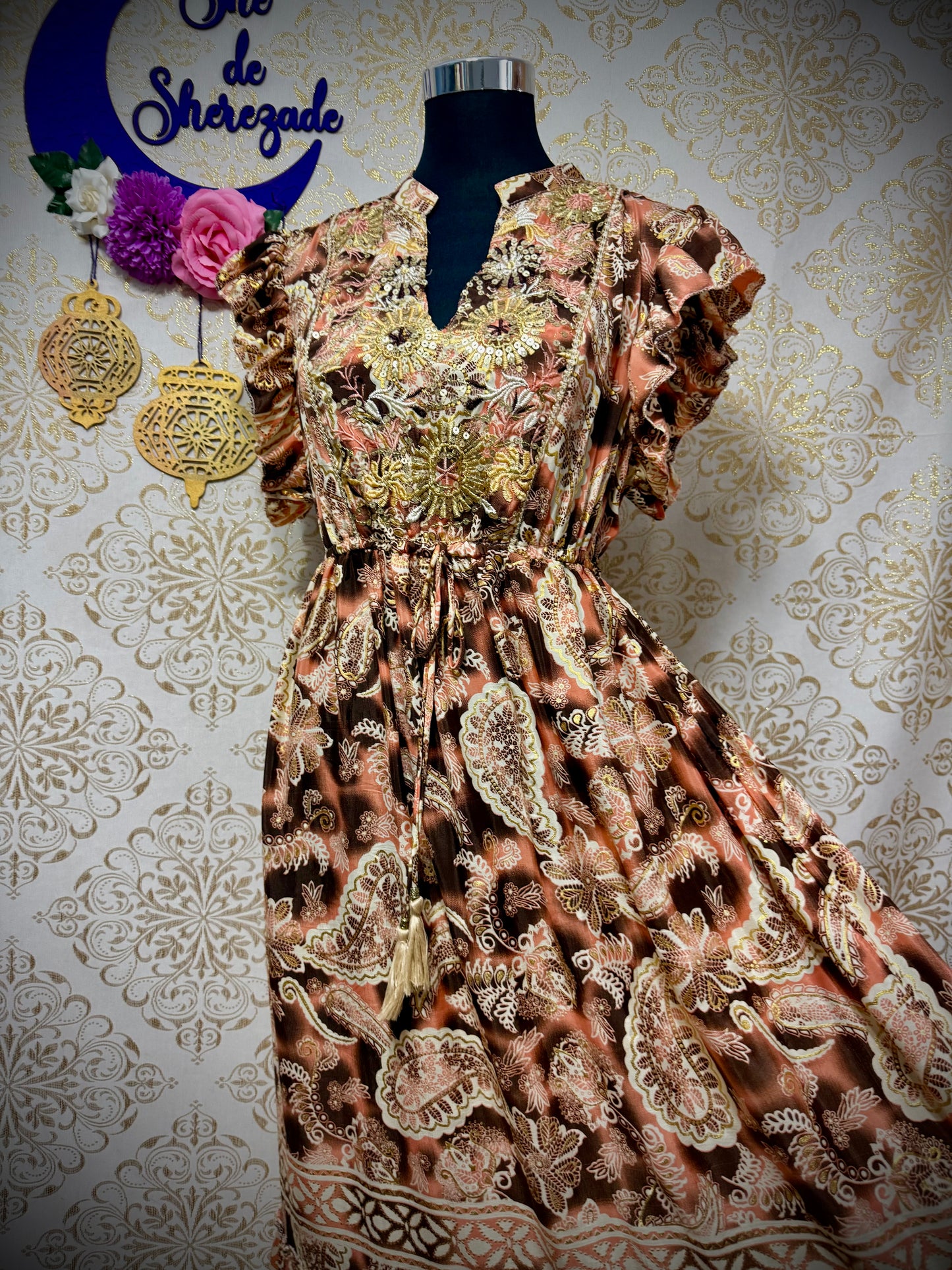 *Vestido Paisley