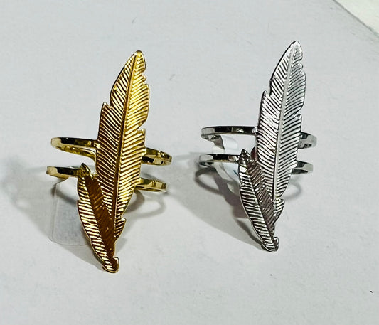 Anillo plumas