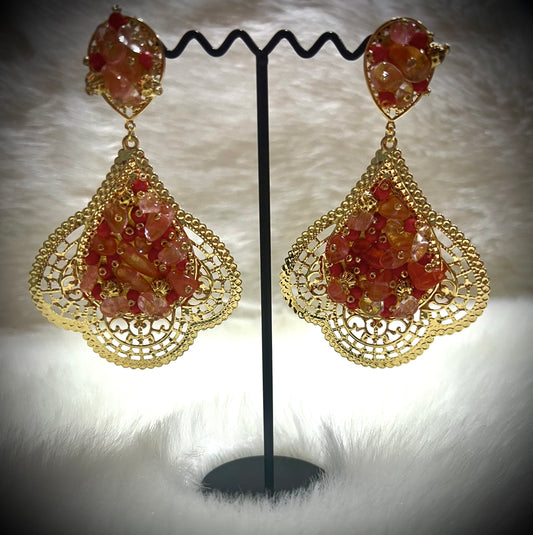 Pendientes flamenca