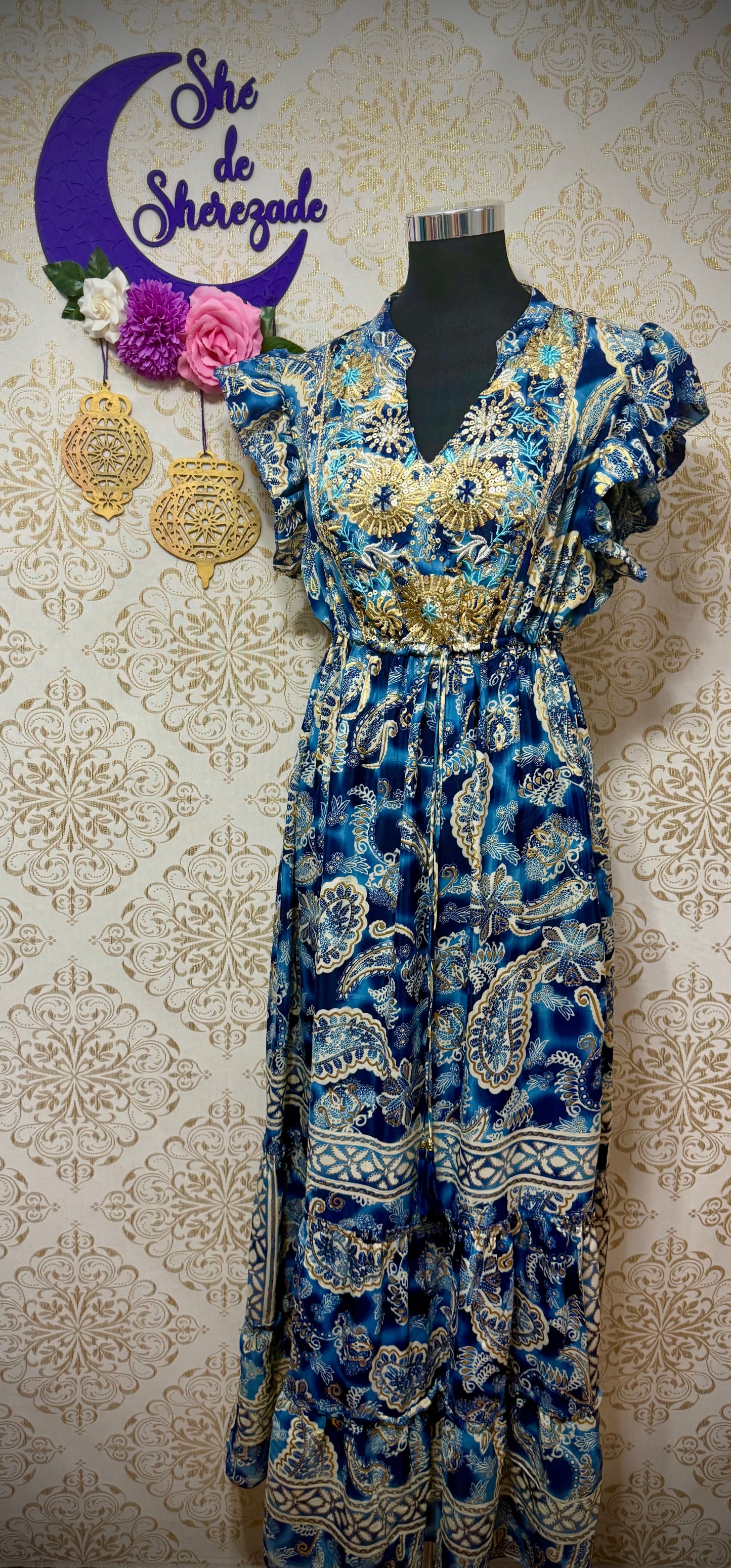 *Vestido Paisley