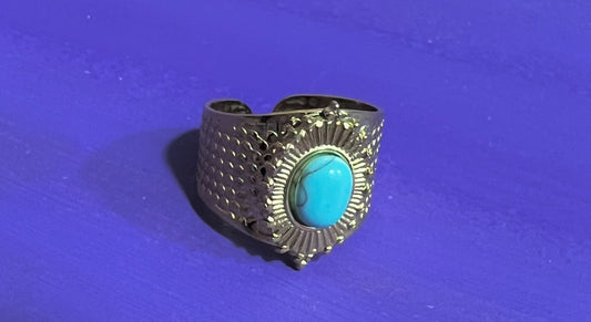 Anillo turquesa