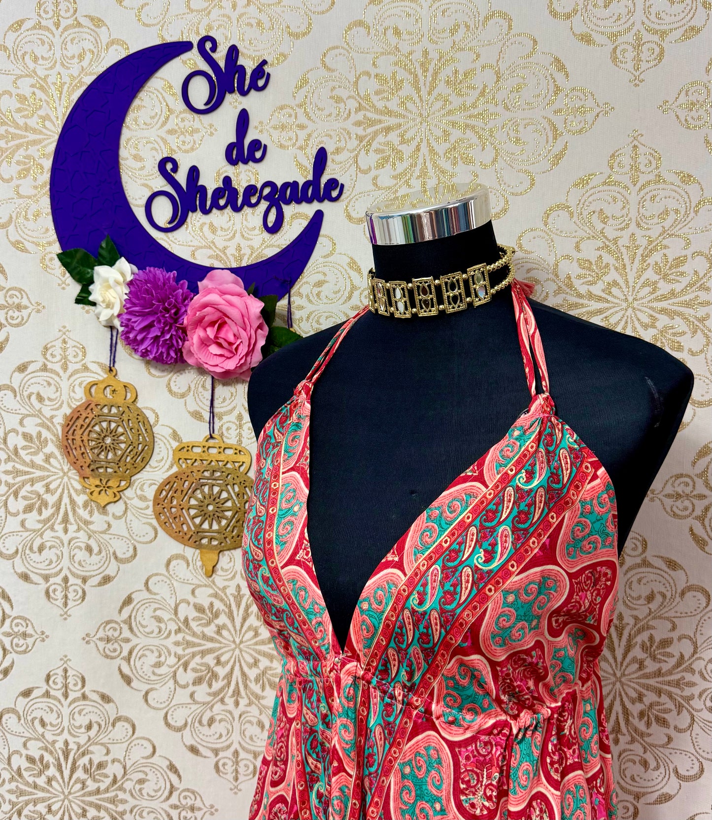 *Vestido ondas