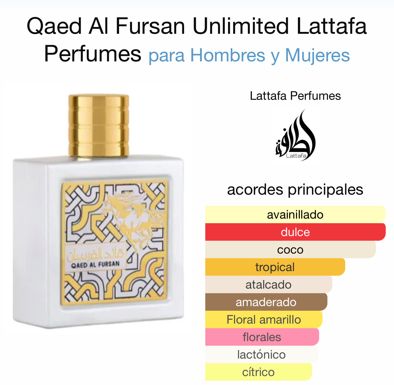 Perfumes Qaed al Fursan