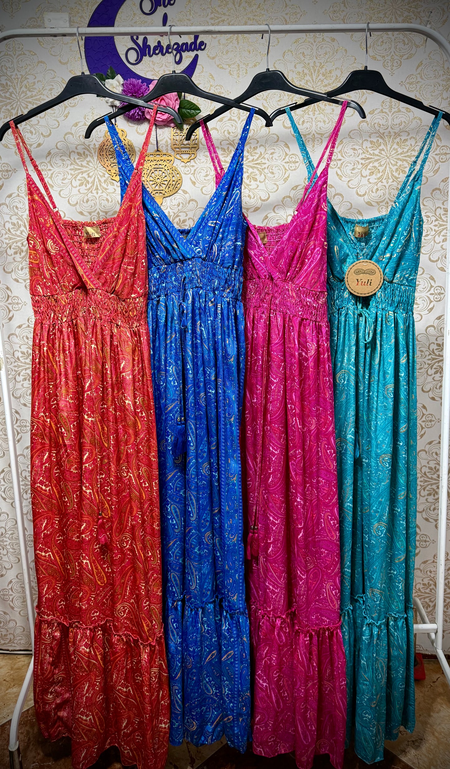 *Vestido seda