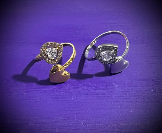 Anillo corazones