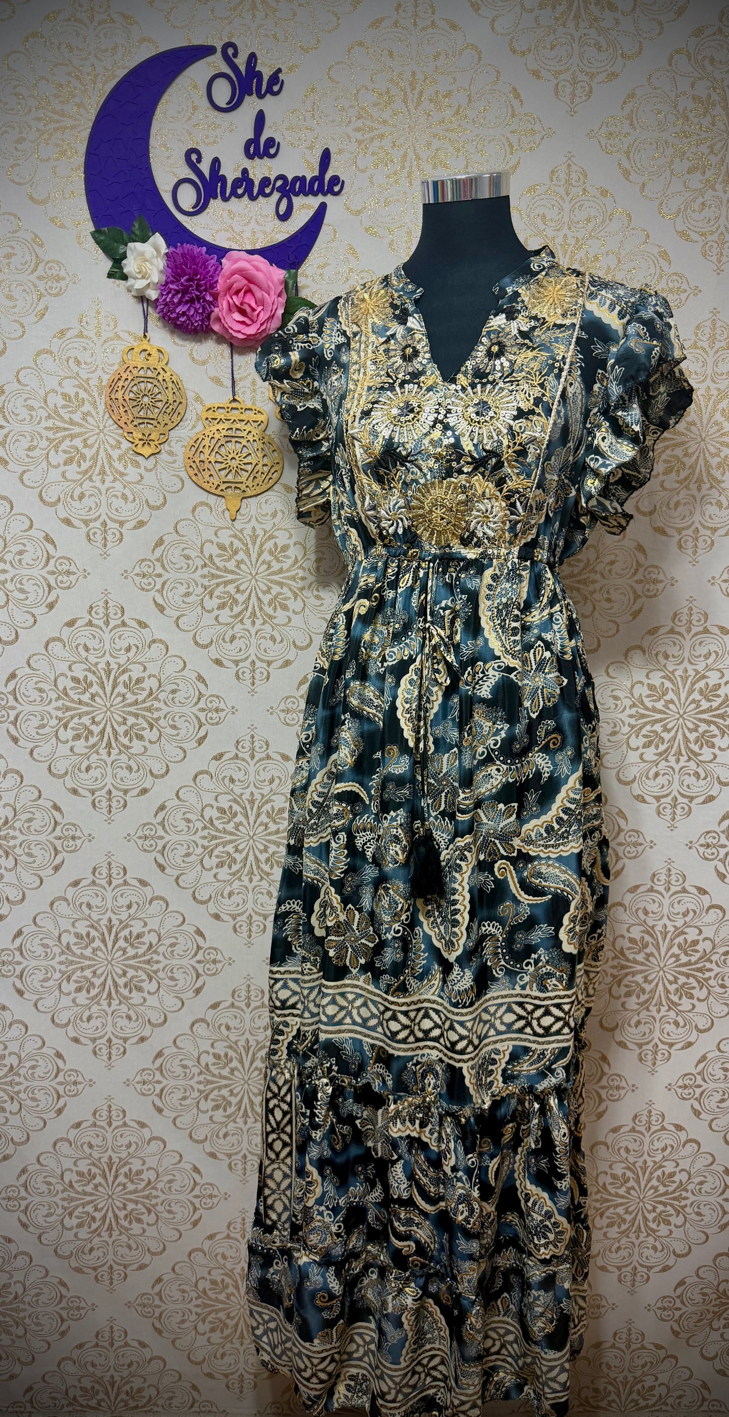 *Vestido Paisley