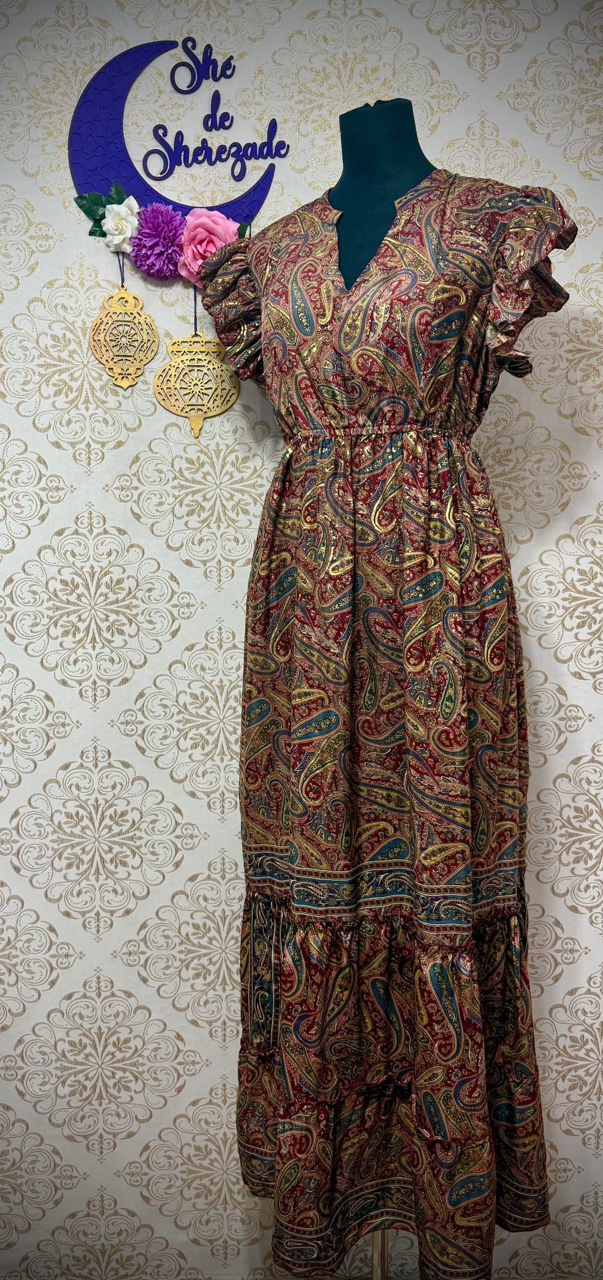*Vestido Paisley