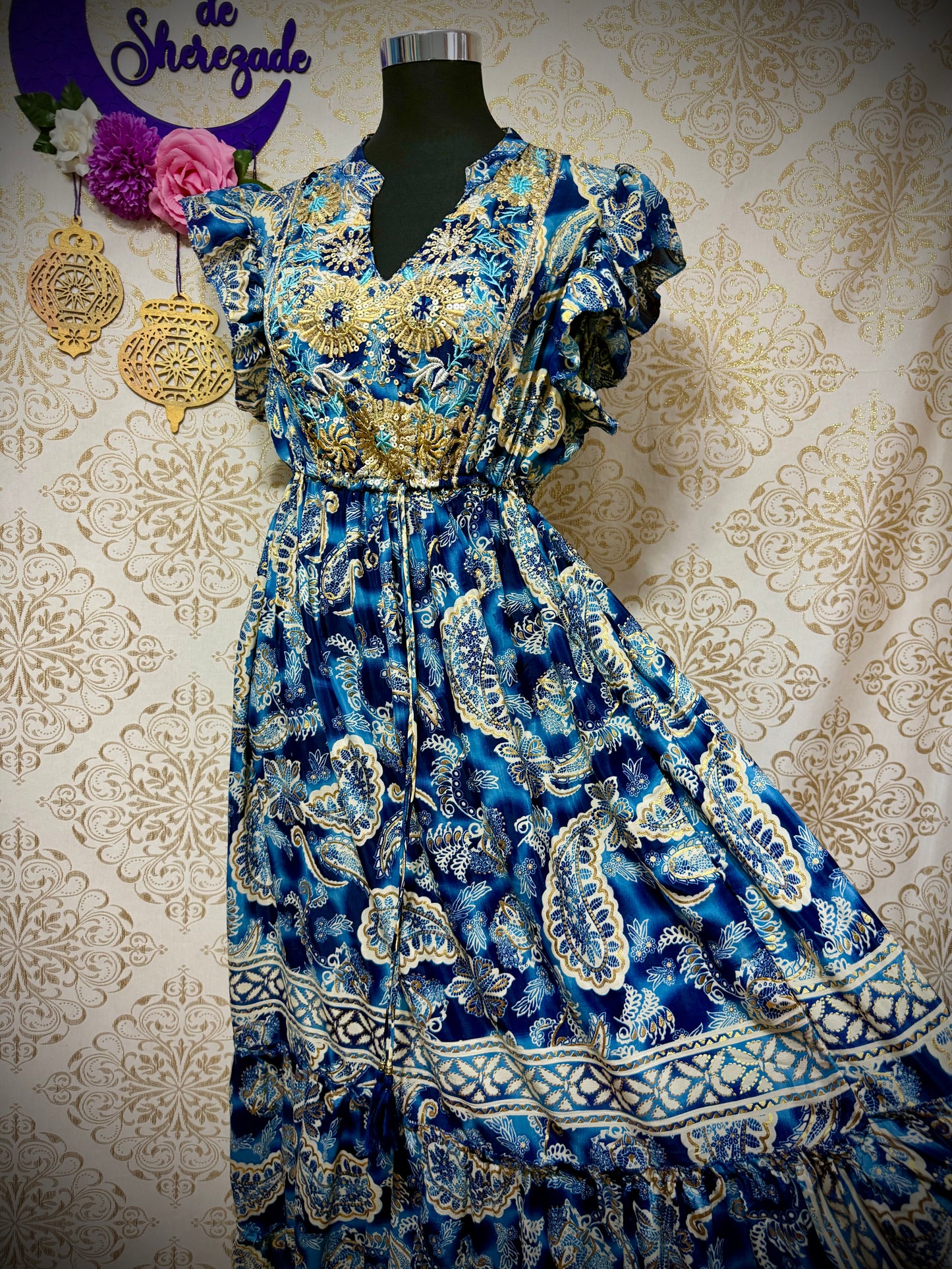 *Vestido Paisley